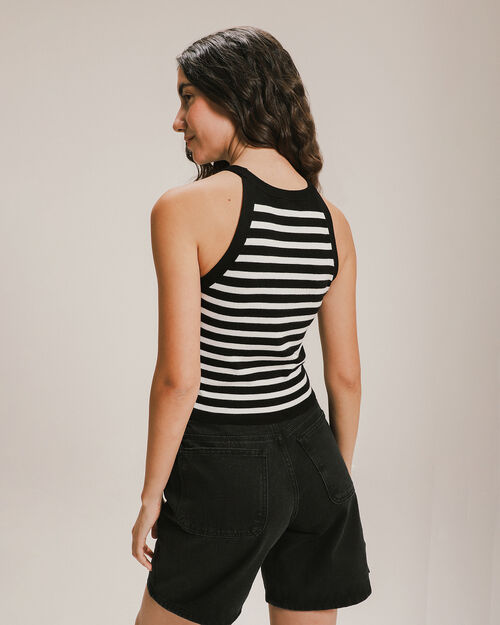 Top Punto Cuello Halter
